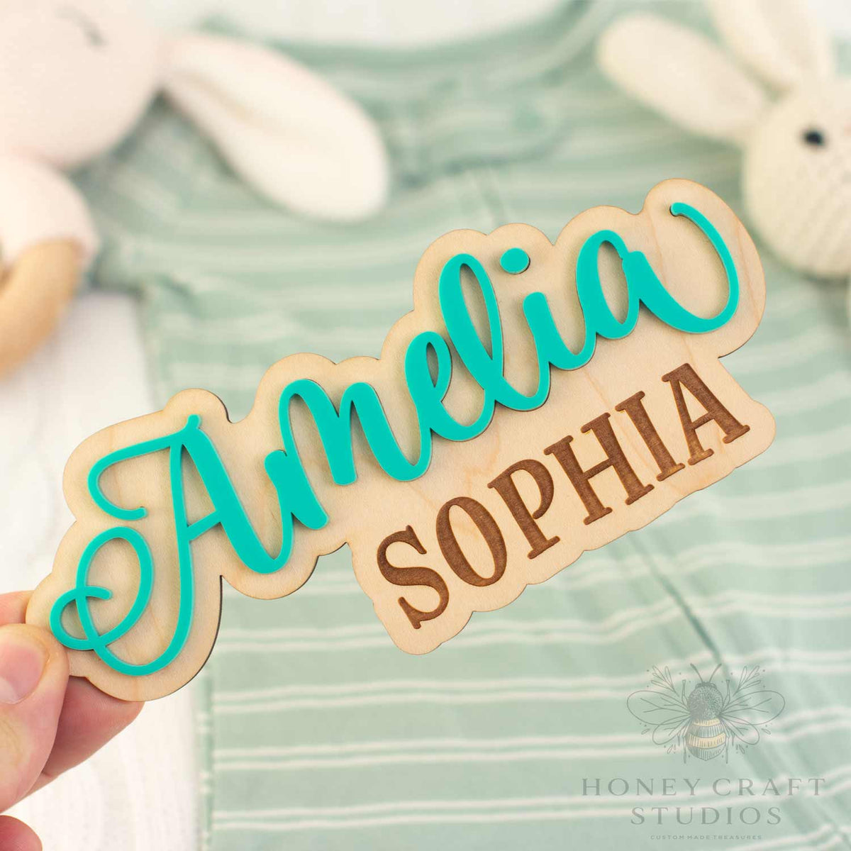 Custom Baby Name Sign - Newborn & Hospital Photo Prop
