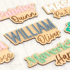 Custom Baby Name Sign - Newborn & Hospital Photo Prop